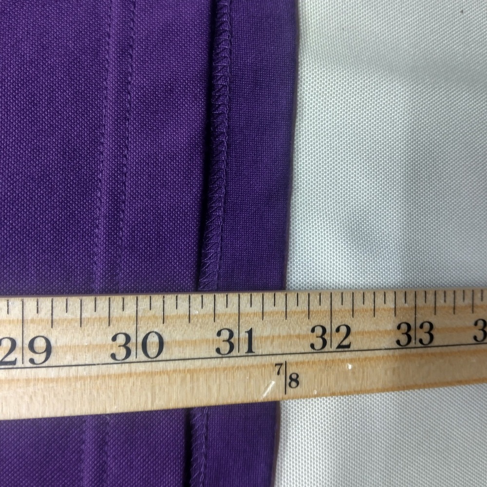 IZOD Golf Mens XL Purple Pima Cotton Blend Short Sleeve Polo Shirt 0349 - Picture 5 of 6